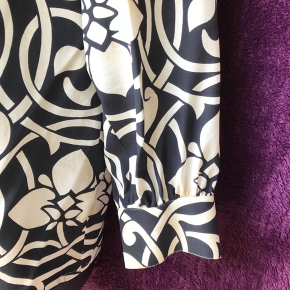 Vintage Escada EU 42 US 12 silk long sleeve career - Picture 4 of 6